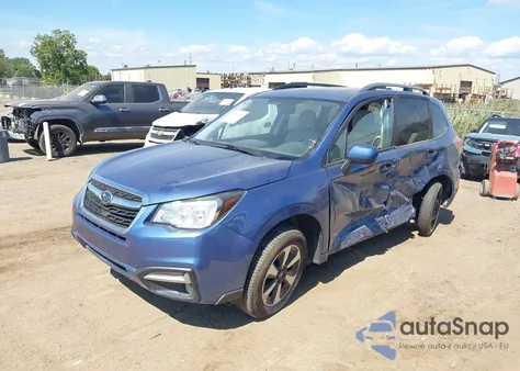 2017 Subaru Forester 2.5I Premium from USA, damaged, VIN JF2SJAEC5HH521518